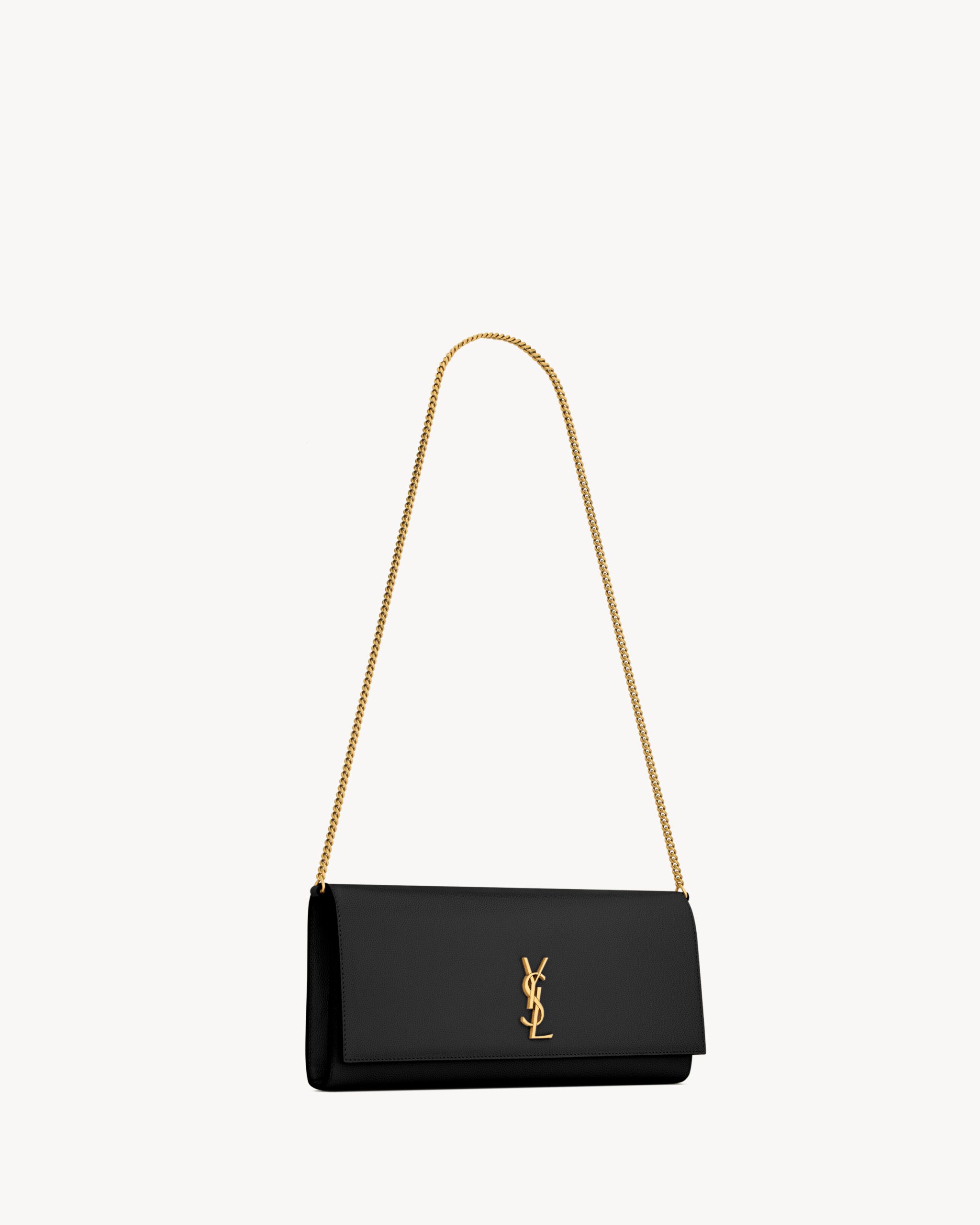 YSL KATE clutch in grain de poudre leather - Image 4
